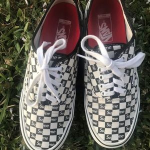 Supreme Checkered Vans